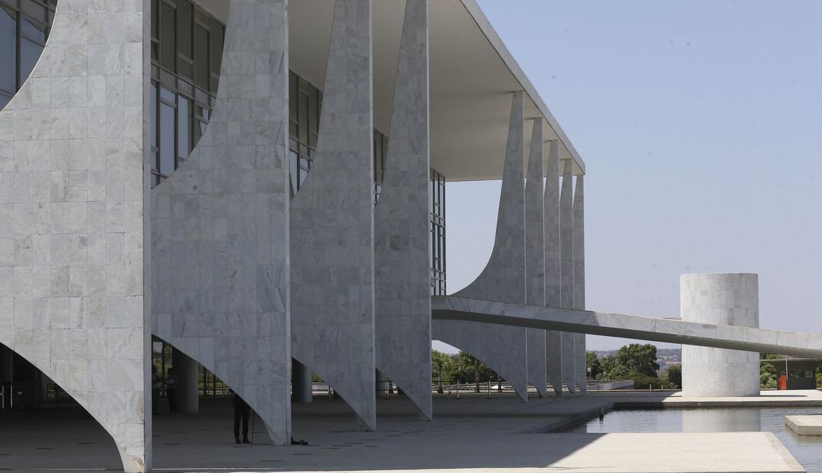 Fachada do Palácio do Planalto