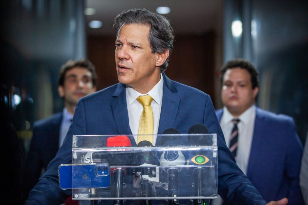 Fernando Haddad, ministro da Fazenda, criticou a aprovação da desoneração da folha