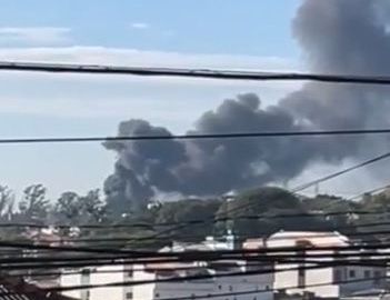 Incêndio atinge fábrica petroquímica em Santo André (SP)