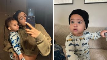 O bebê, fruto do relacionamento de Kylie com Travis Scott, teve o nome alterado de Wolf Jacques para Aire Webster