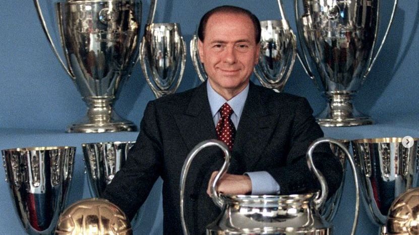 Berlusconi esteve no comando do Milan por 31 anos