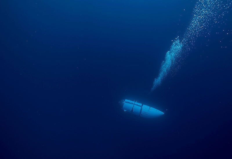submarino titan submersível desaparecido
