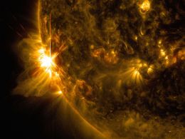 Associação entre as manchas e as explosões solares tem sido amplamente investigada ao longo do tempo