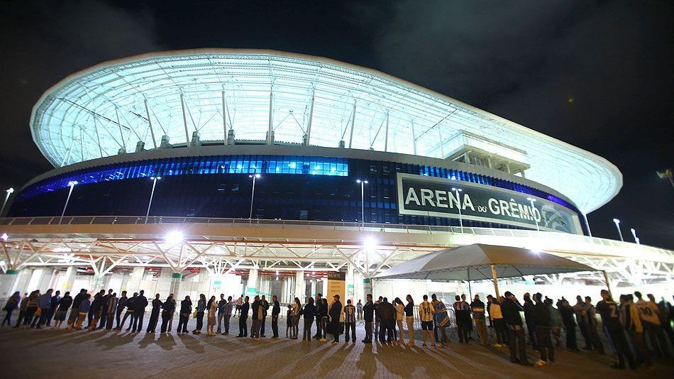 Arena é a casa do Grêmio desde 2012
