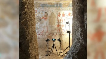 Tecnologia de ponta permite fazer análises dentro das tumbas, ao invés de apenas museus ou laboratórios