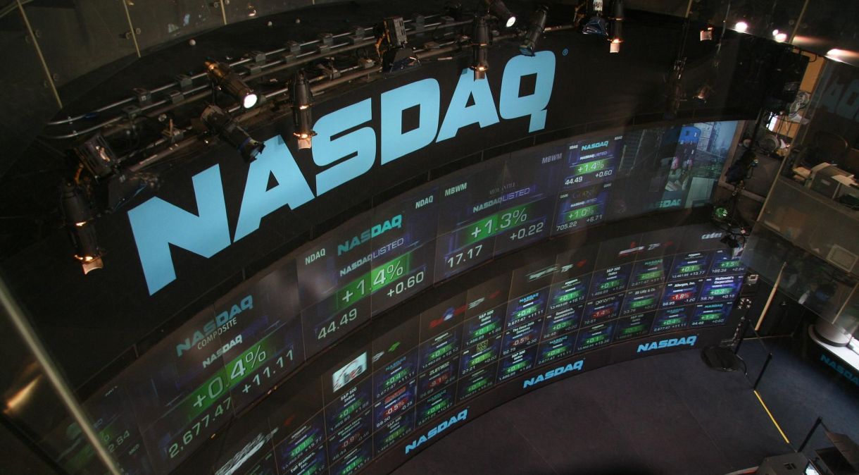 No primeiro semestre, Nasdaq acumulou ganhos de 32%, no melhor resultado em 40 anos