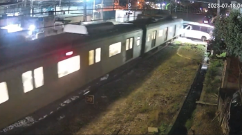 Acidente interrompeu a cirulação de trens na extensão da Supervia que liga as cidades de Japeri e Paracambi, na Baixada Fluminense