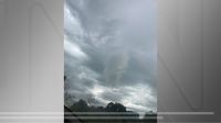 Nuvem em formato de tornado impressiona moradores no Sul do Brasil; veja