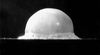 O primeiro teste nuclear da história aconteceu em um polígono das Forças Armadas dos Estados Unidos, no deserto de Jornada del Muerto