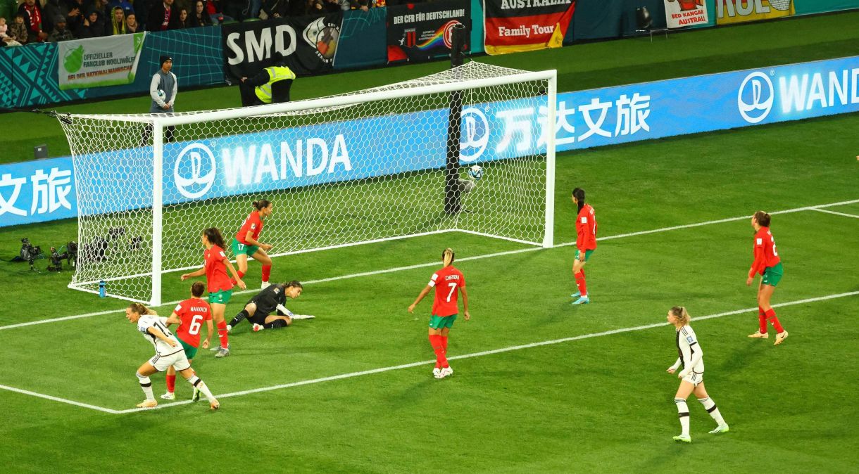 Alemãs golearam Marrocos por 6 a 0 na estreia da Copa do Mundo