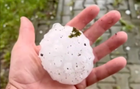 Chuva de granizo com pedras do tamanho de uma bola tênis fere mais de 100 pessoas na Itália