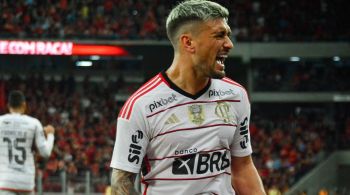 Erick (contra) e Gabigol marcaram na Ligga Arena, em Curitiba 