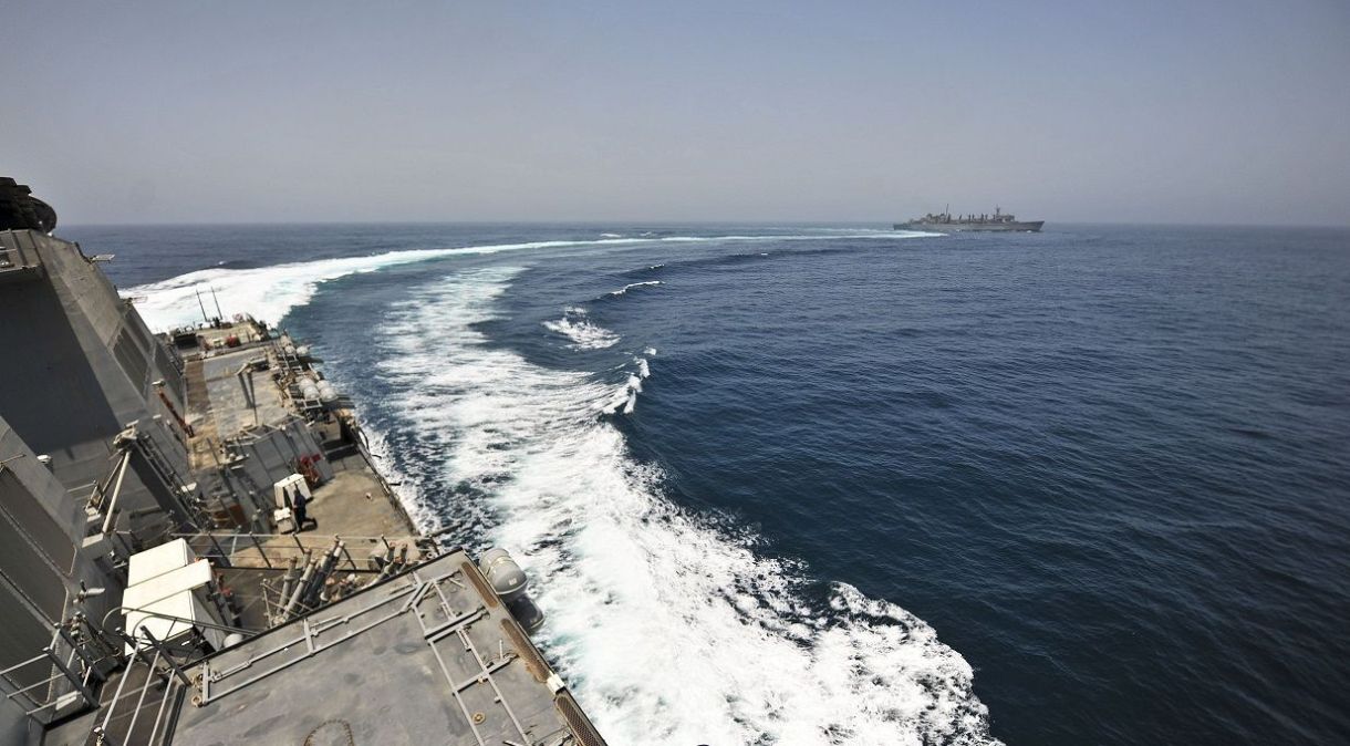 Marinha dos EUA no Golfo de Omã