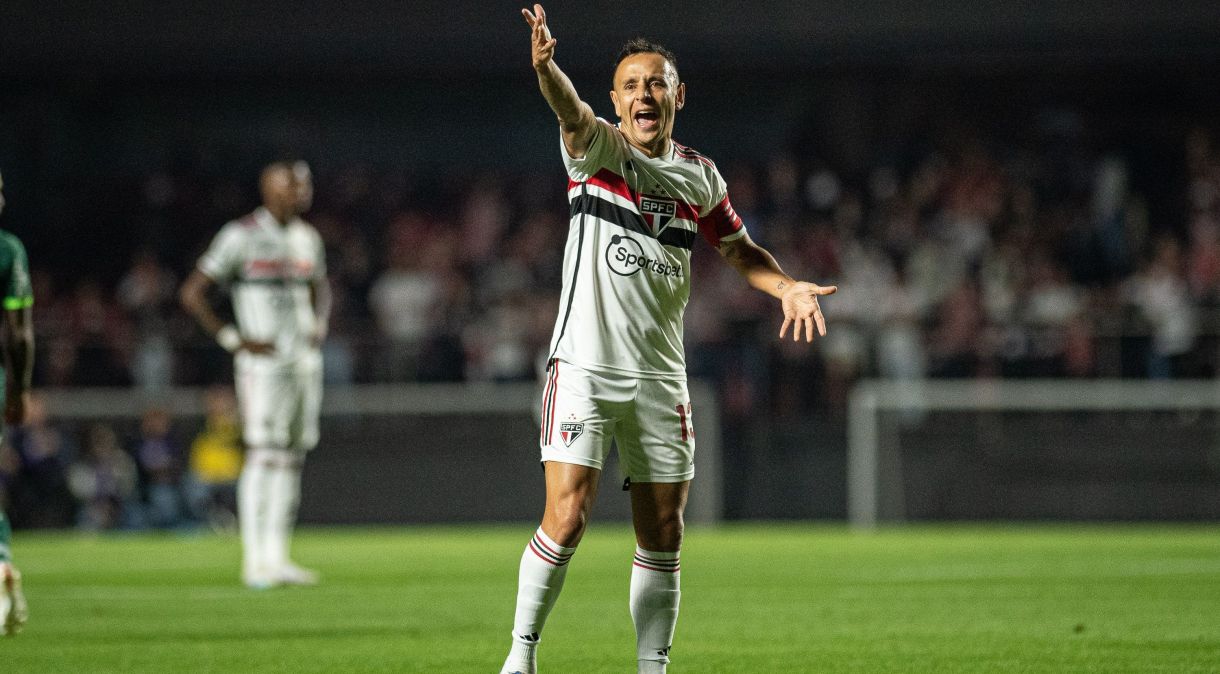 Rafinha marcou o gol da vitória do São Paulo sobre o Palmeiras