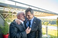 Lula se encontra com candidato governista para as eleições da Argentina