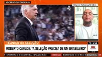 Roberto Carlos no Domingol: “Não acredito que Ancelotti tenha assinado com CBF”