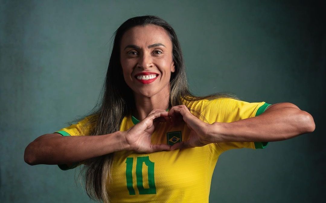 Marta é uma das artilheiras da Copa