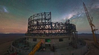 O equipamento está sendo construído no topo do Cerro Armazones — montanha localizada no Chile