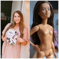 Barbie realista: mãe pinta estrias em boneca para normalizar marcas da gravidez