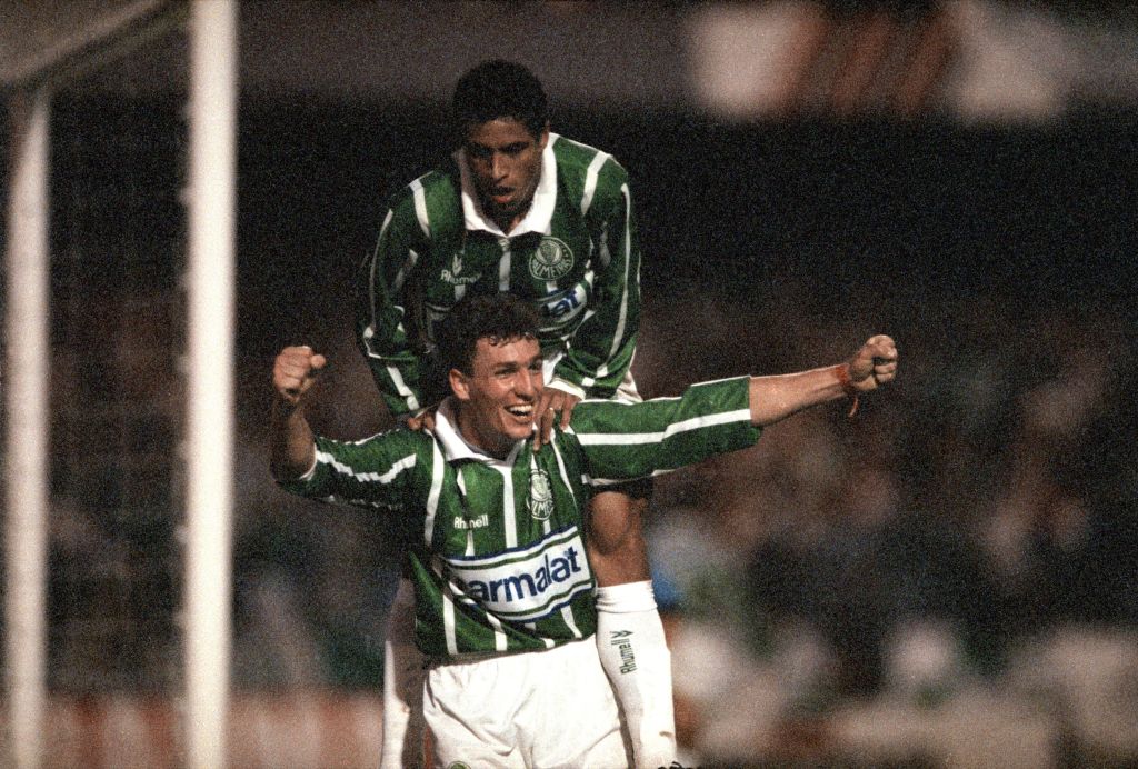 O uniforme do Palmeiras campeão paulista em 1993