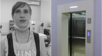 Olga Leontyeva, de 32 anos, tinha saído para trabalhar entregando correspondências; relatos apontam que elevador ficou preso no último andar de prédio, e ninguém percebeu mau funcionamento porque prédio está pouco ocupado