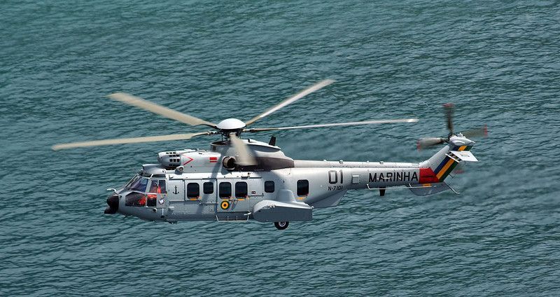 UH-15 Super Cougar: modelo semelhante ao que caiu nesta semana