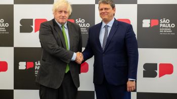 "Talvez devêssemos começar esse acordo por São Paulo”, disse o ex-primeiro-ministro britânico em sua primeira visita ao Brasil