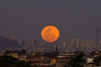 Superlua brilha nos céus do Brasil e outras partes do mundo; veja imagens