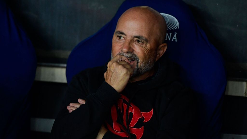 Jorge Sampaoli, técnico do Flamengo