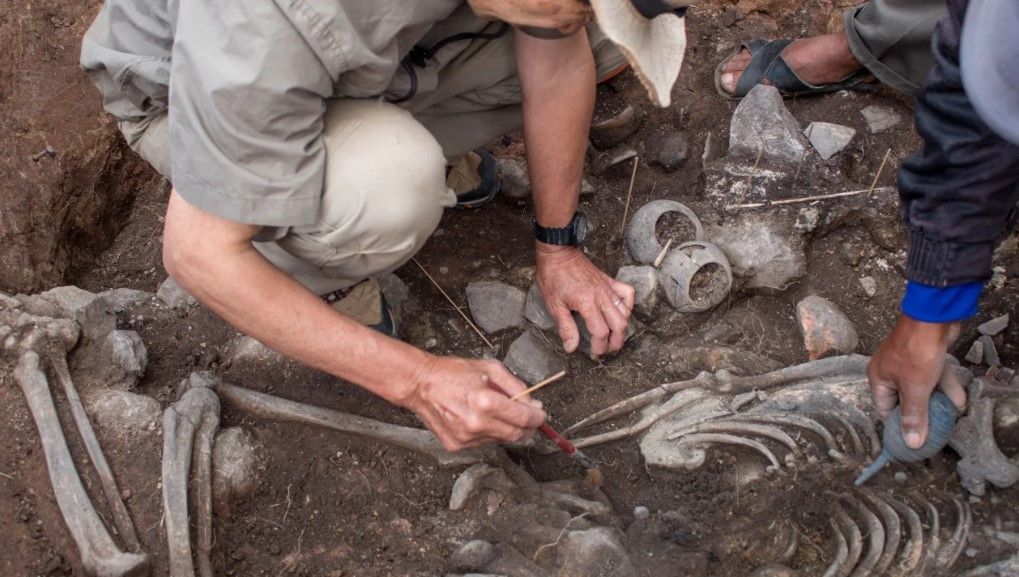Tumba de sacerdote datado de 3 mil anos é encontrada por arqueólogos no Peru