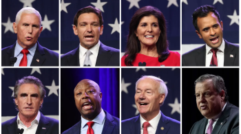Donald Trump não participou do debate, mas oito candidatos do partido, entre eles Mike Pence, discutiram sobre imigração, aborto, política externa e a invasão do Capitólio; veja sete pontos