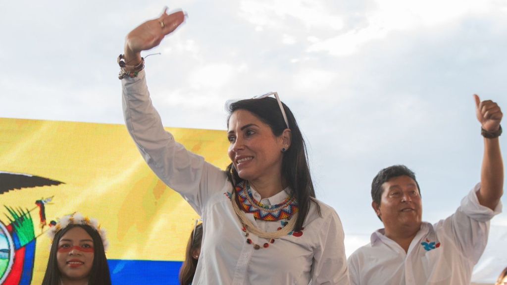 Luisa Magdalena González Alcívar, candidata à Presidência do Equador