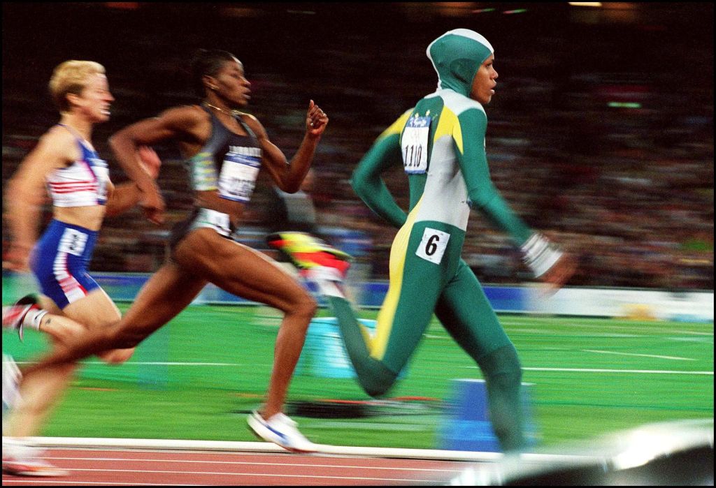 Cathy Freeman venceu a prova dos 400m rasos nas Olímpiadas de 2000