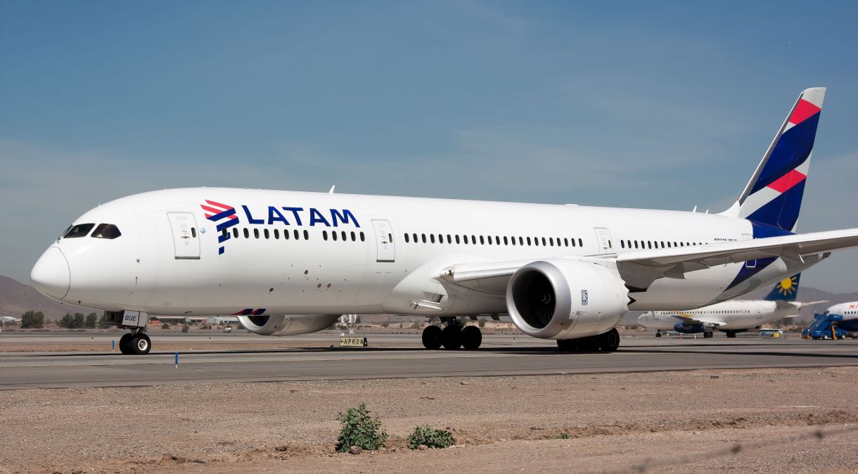 ARQUIVO: Boeing 787-9 Dreamliner da Latam