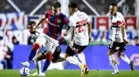 Sem Lucas e James, São Paulo sai atrás do San Lorenzo na Sul-Americana