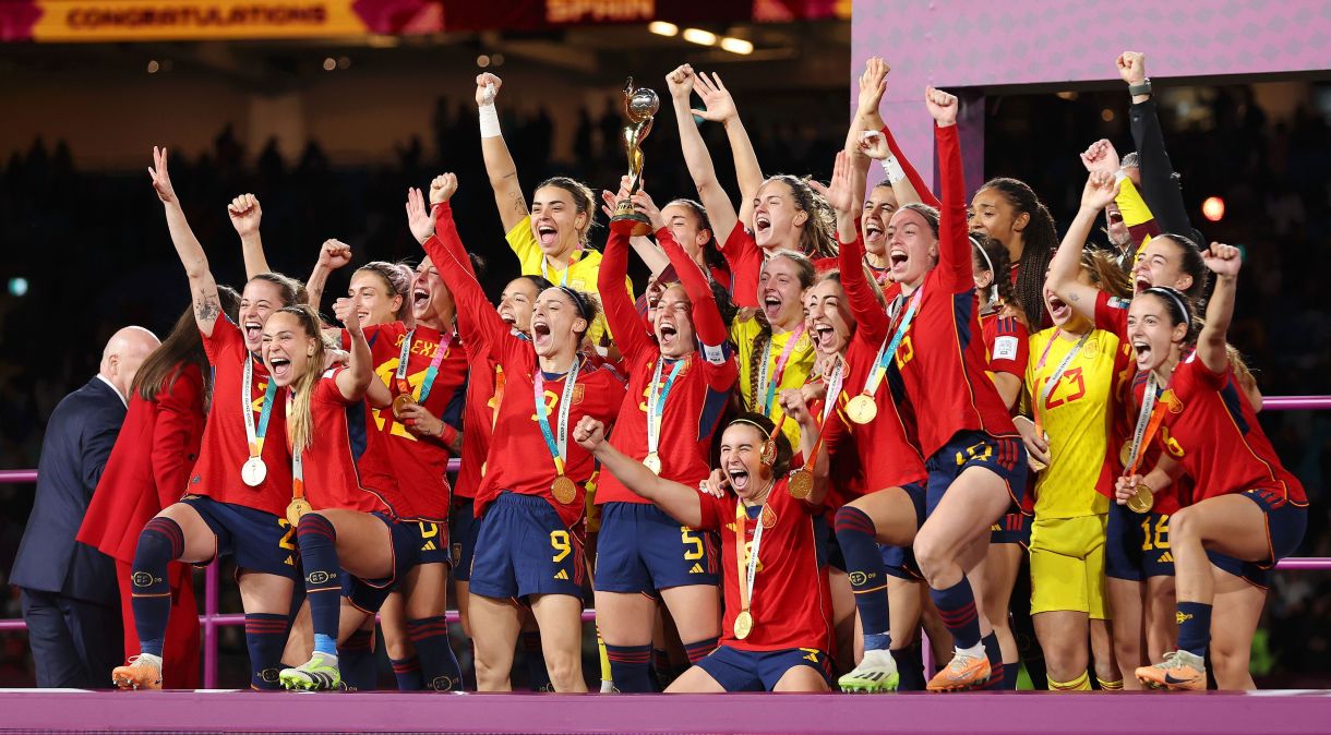 Espanha vence a Inglaterra e conquista o título da Copa do Mundo Feminina pela primeira vez