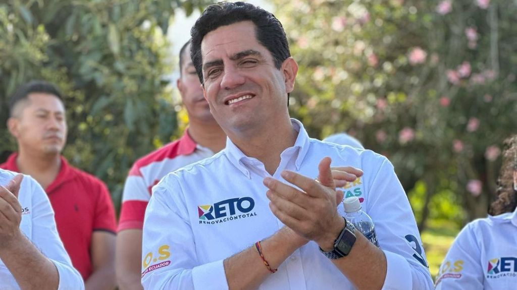 Xavier Hervas, candidato à Presidência do Equador