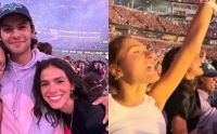 É amizade? Bruna Marquezine e Xolo Maridueña, de “Besouro Azul”, curtem show de Taylor Swift