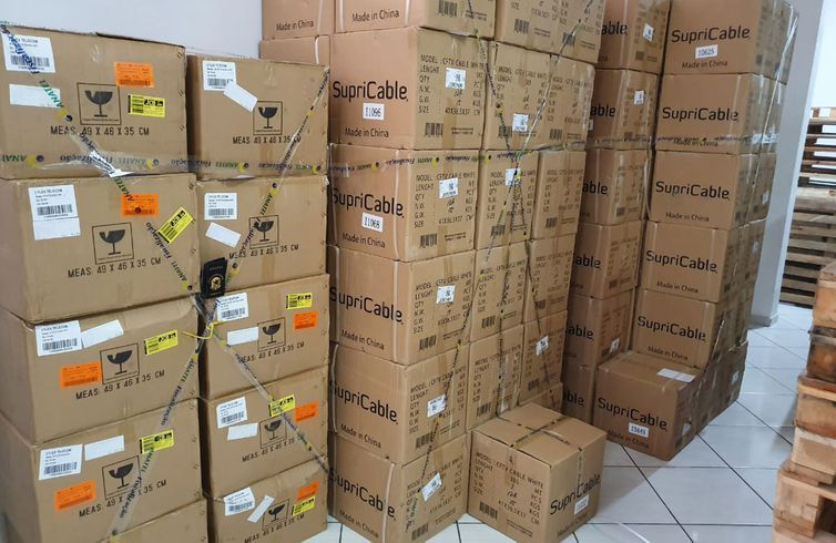Já foram retiradas de circulação pela fiscalização 1,4 milhão de aparelhos clandestinas, no valor estimado de R$ 400,8 milhões