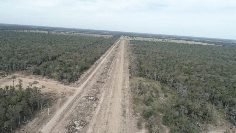 Imagens da Operação Belia que desativou cinco pistas clandestinas ligadas a uma organização internacional do tráfico de cocaína, na região do Chaco, no Paraguai, em julho de 2022.