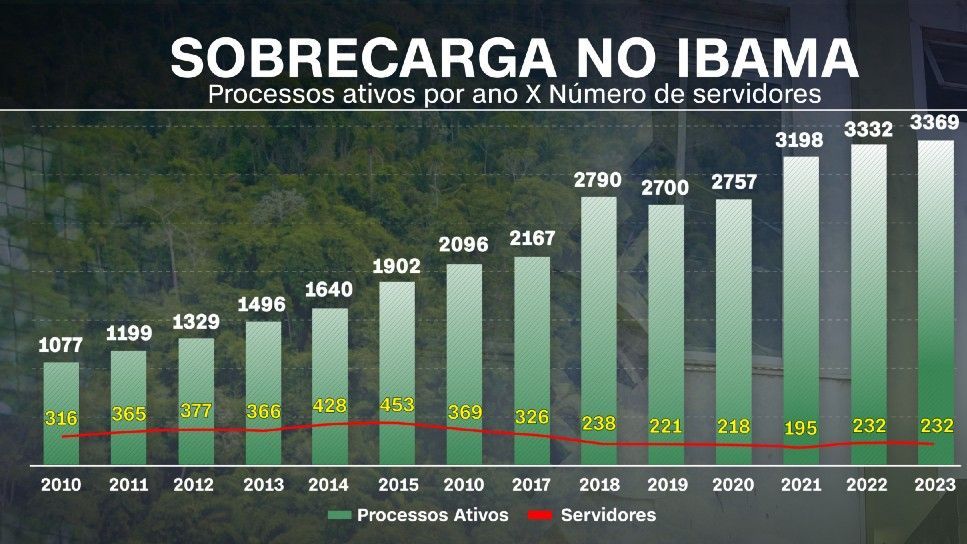 Sobrecarga no Ibama