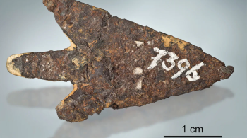 Artefato de 39 milímetros de espessura indica que ferro meteórico foi comercializado na Europa por volta de 800 a.C ou antes, segundo pesquisadores
