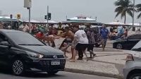 Torcedores de Fluminense e Argentinos Juniors se envolvem em briga no Rio