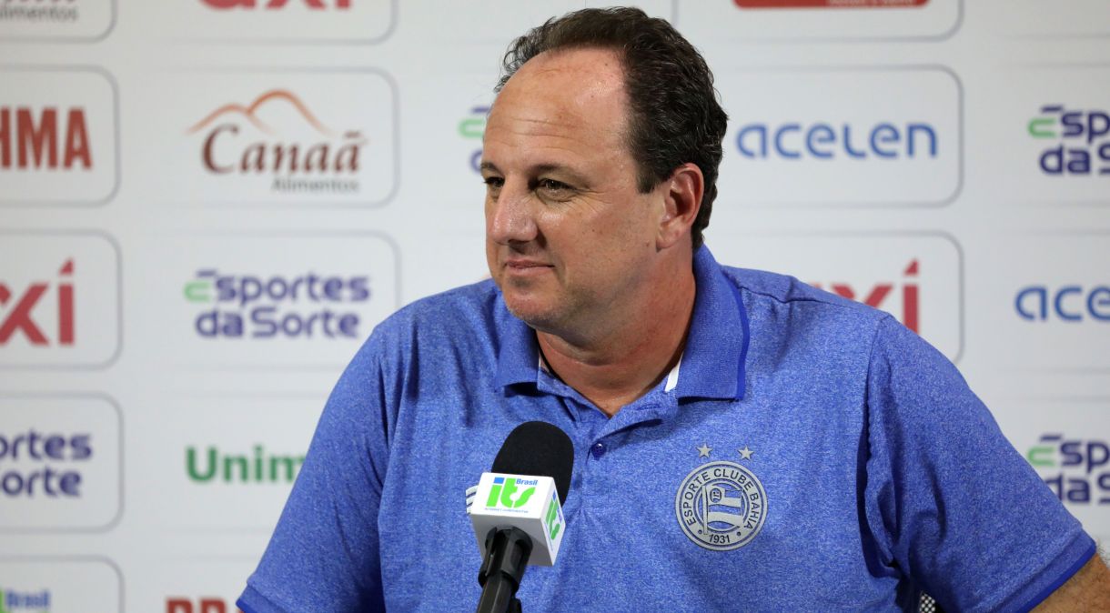 Rogério Ceni foi apresentado como novo técnico do Bahia