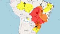 Alertas meteorológicos: veja as regiões do Brasil que estão em atenção para calor sufocante, ventania e tempestades