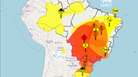 Alertas meteorológicos: veja as regiões do Brasil que estão em atenção para calor sufocante, ventania e tempestades