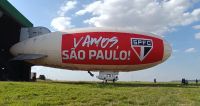 Copa do Brasil: São Paulo lança dirigível para fortalecer torcida antes da final