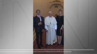 “Crescemos com seus filmes”, diz papa Francisco ao receber Sylvester Stallone e família