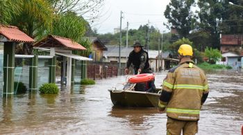 Waldez Goes e Paulo Pimenta devem sobrevoar os locais atingidos pelas fortes chuvas nesta quarta-feira (6)