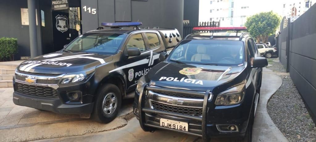 Viaturas da Polícia Civil de Mato Grosso